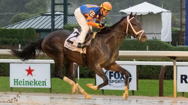 Robust Rally Carries Forte to Hopeful Stakes Victory